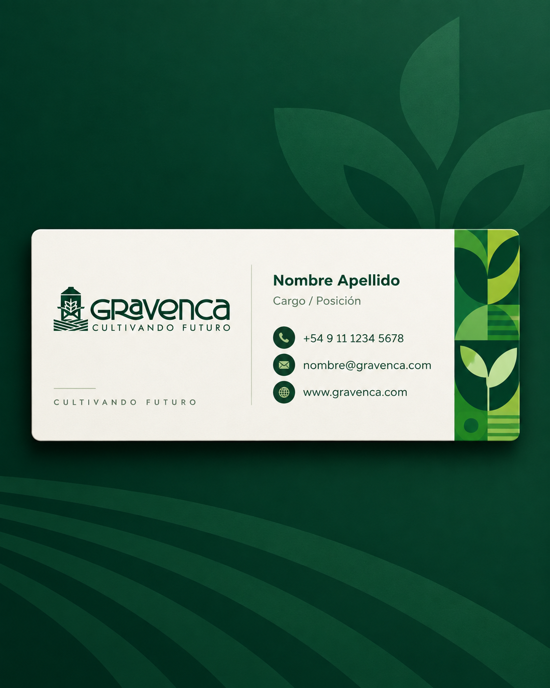 Firma de correo institucional de Gravenca