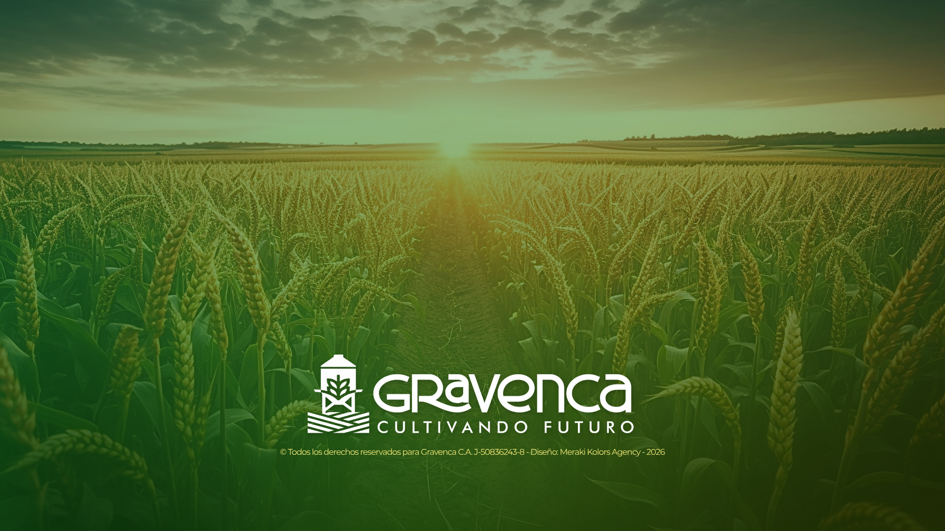 Wallpaper de escritorio Gravenca 02, logotipo sobre campo